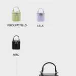 Mini bucket BONNY - PASTEL GREEN