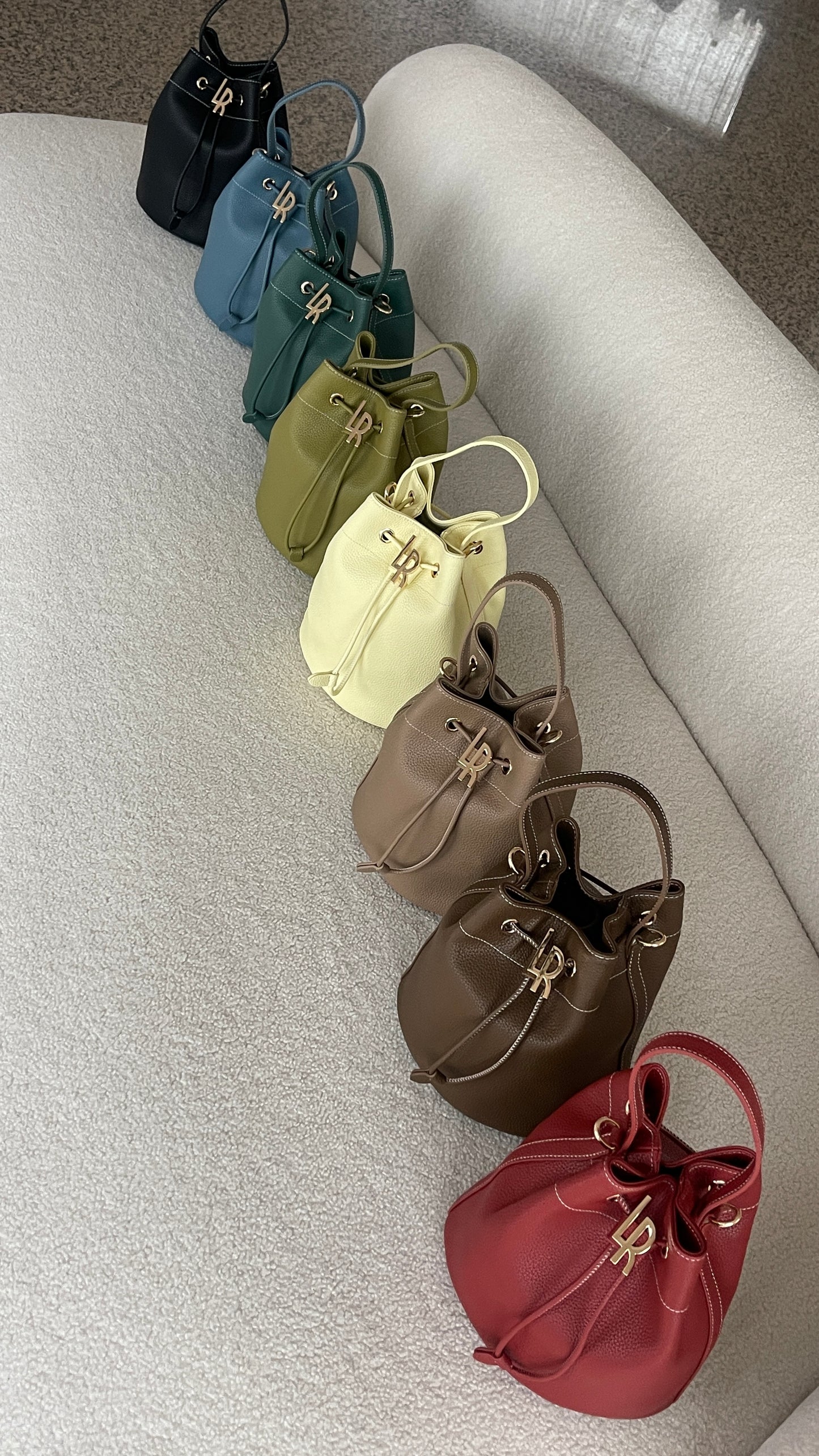 HOPE Bucket Bag - OLIVE GREEN