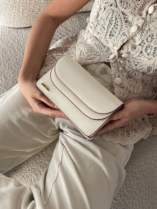 Borsa a spalla ARIANA - WHITE