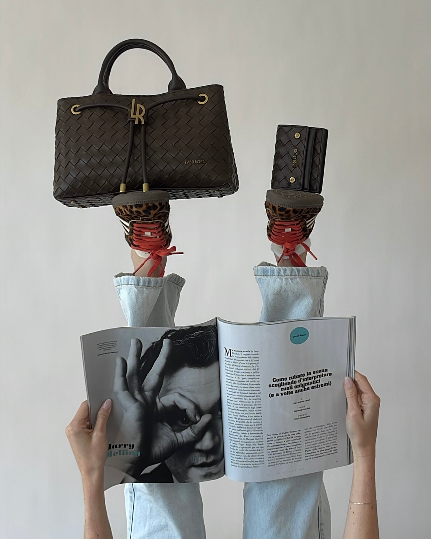 Borsa a mano MEGAN - BROWN CAPPUCCINO