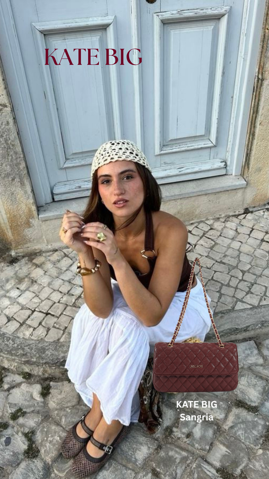 Borsa a spalla KATE BIG - SANGRIA