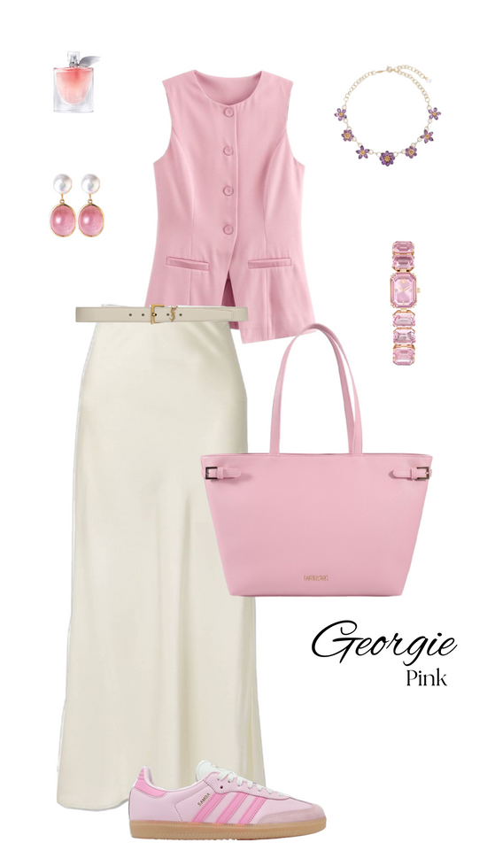 Borsa a spalla Georgie - PINK