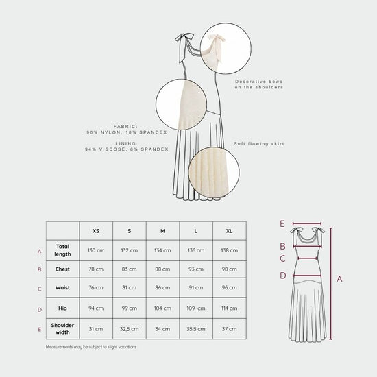 Vestito NIKI - CREAM