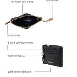 PARIS WALLET wallet - BLACK GOLD