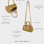 TWIST Handbag - KHAKI