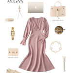Portafoglio MEGAN WALLET - CREAM LATTE