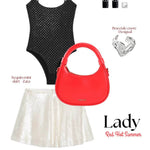 Mini bag a mano LADY - RED HOT SUMMER