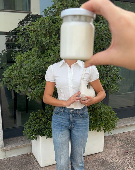Borsa a spalla SOPHIE - YOGURT