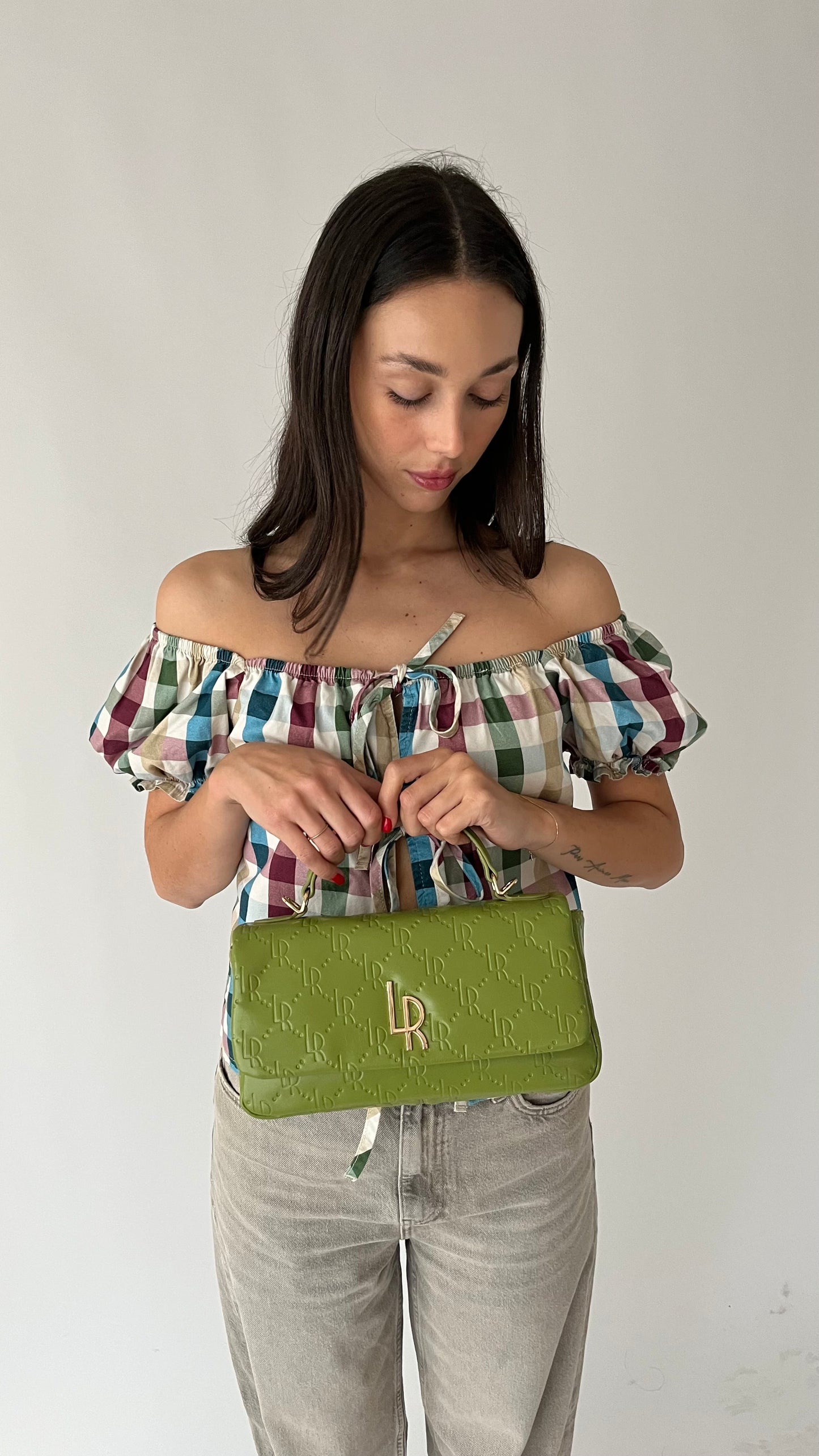 Borsa a mano ELODIE - VERDE