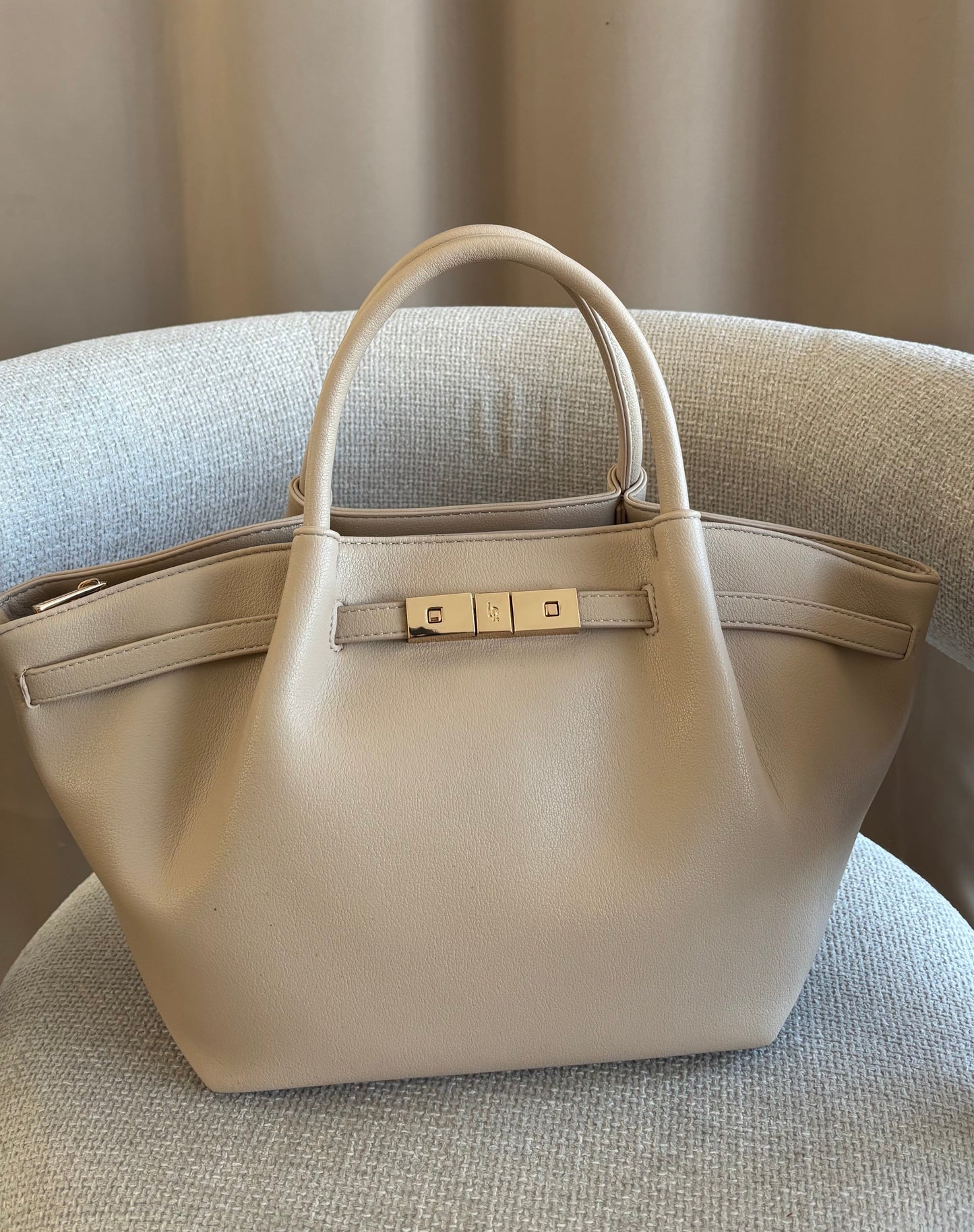Borsa a mano BRIELLE SMALL - BEIGE