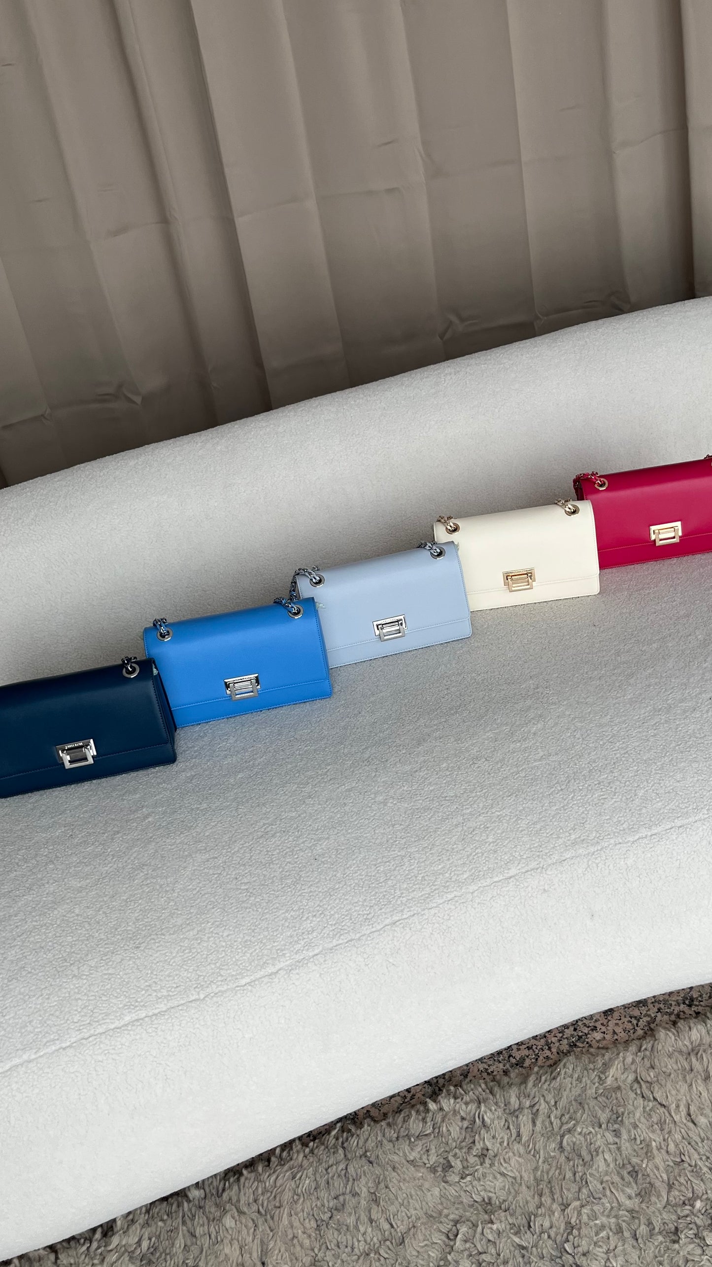 Bolso de hombro BUFFY - BLU CLARO