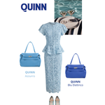 QUINN Shoulder Bag - ELECTRIC BLUE