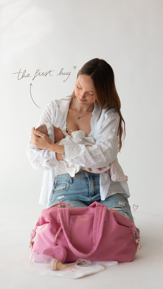 Borsa organizer MOMMY BAG - PINK