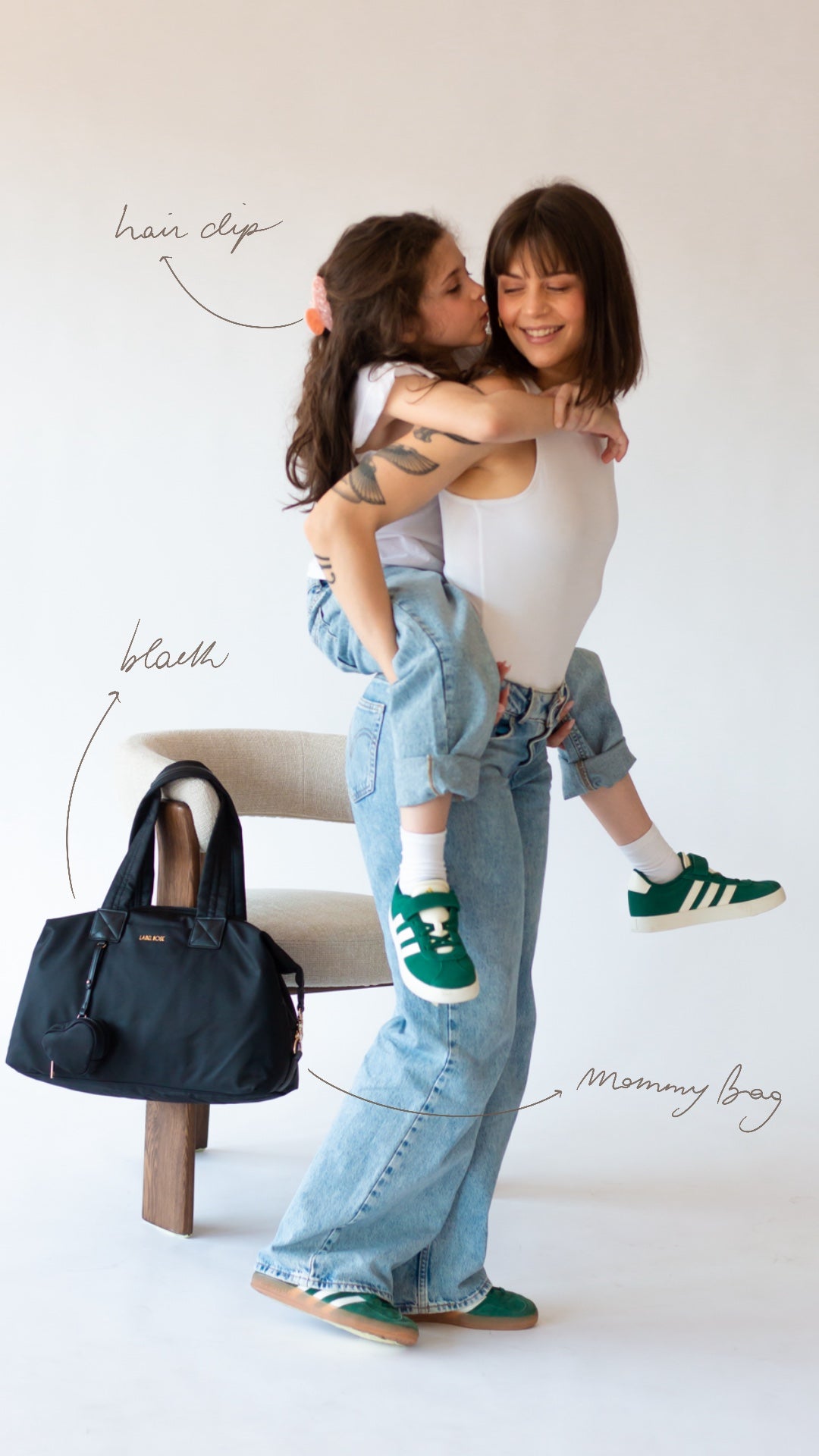 Borsa organizer MOMMY BAG - BLACK