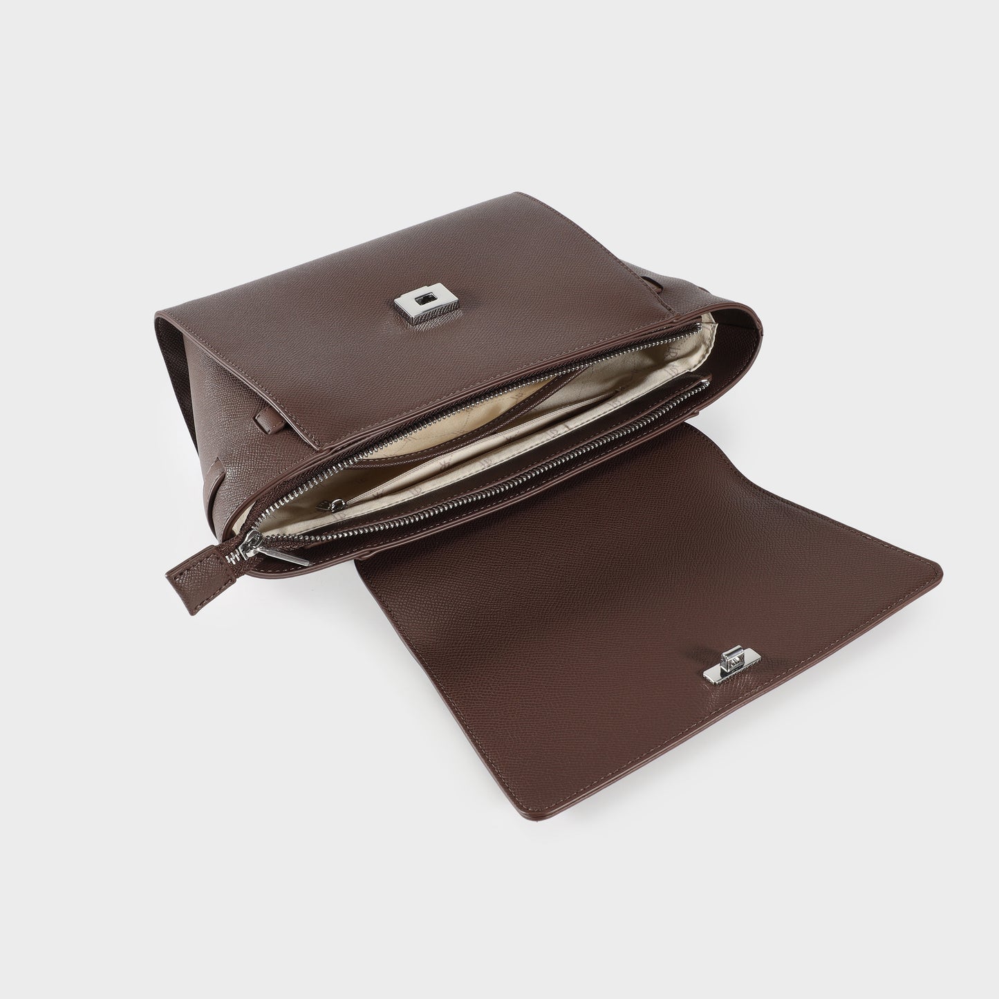 AIDA Handbag - DARK BROWN