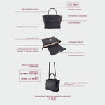 AIDA Handbag - BLUE