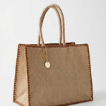 AZURE straw bag - TERRACOTTA