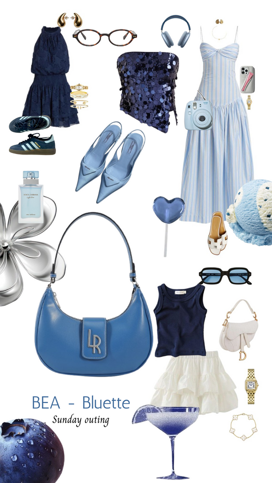 Borsa a spalla BEA - BLUETTE