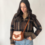 Bolso de hombro EDITH - MELOCOTÓN