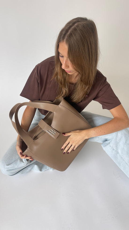 Borsa a spalla NEW MELISSA -  TAUPE