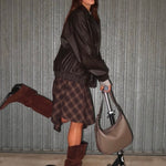 Borsa a spalla LILLIAN - MUD
