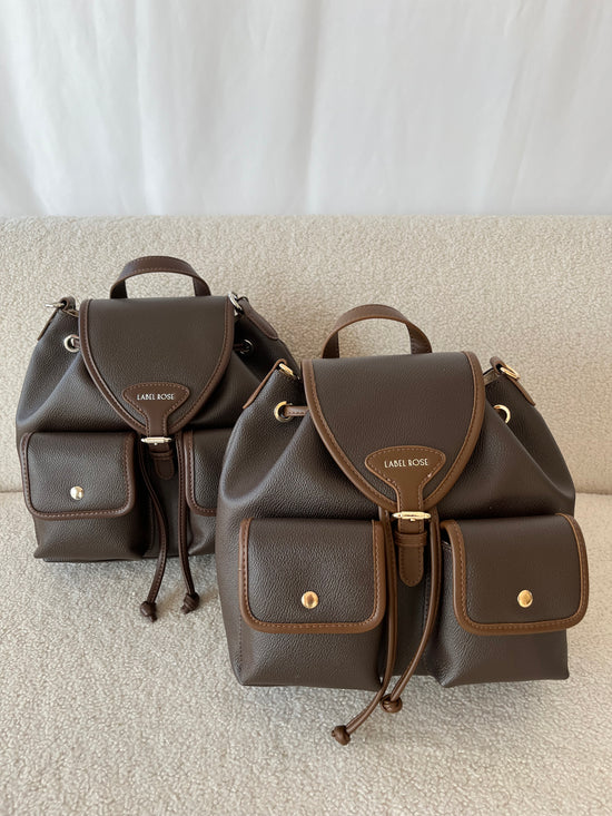 BAGPACK Backpack - DARK BROWN