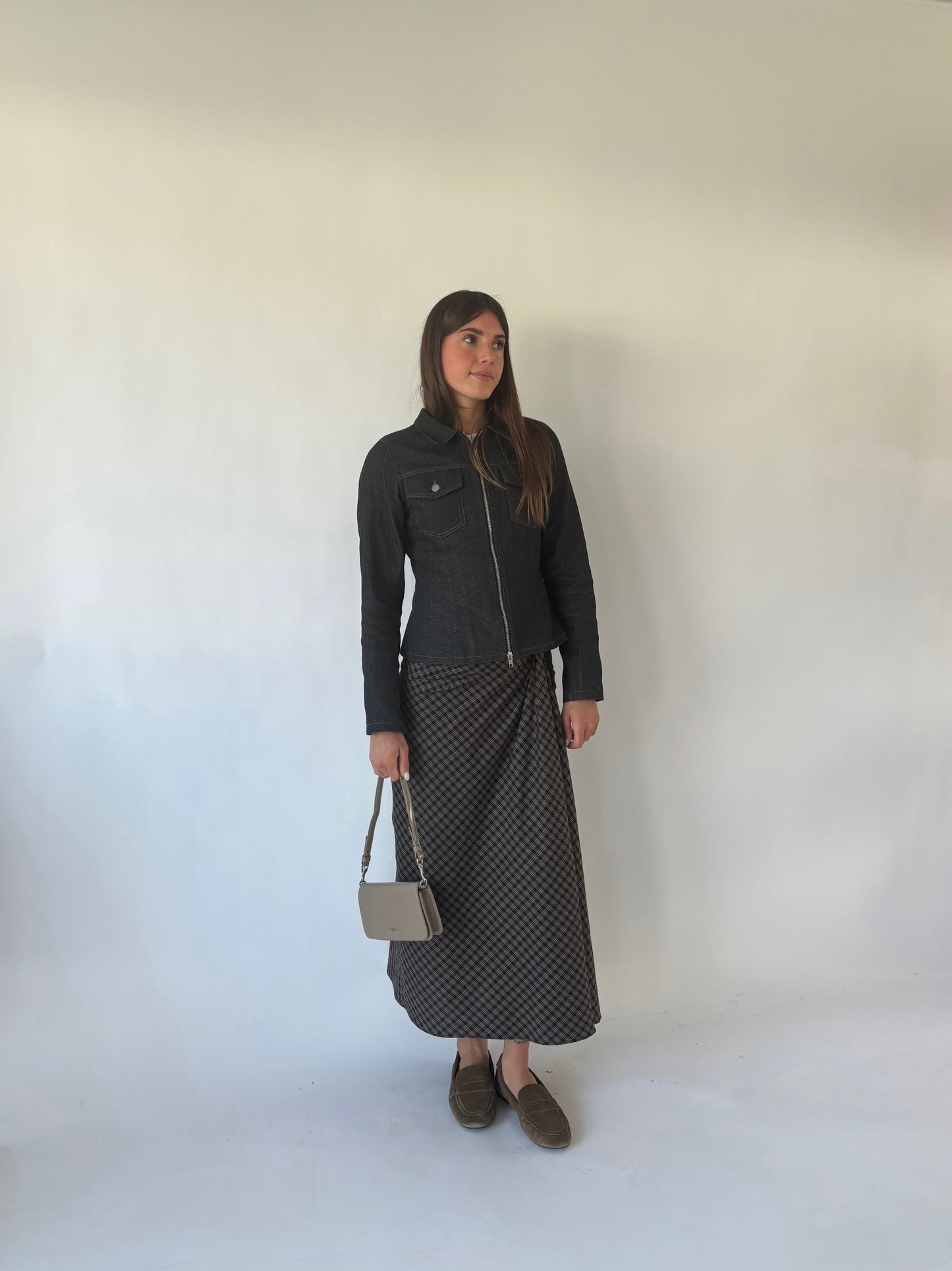 Borsa a spalla NICOLE - TAUPE