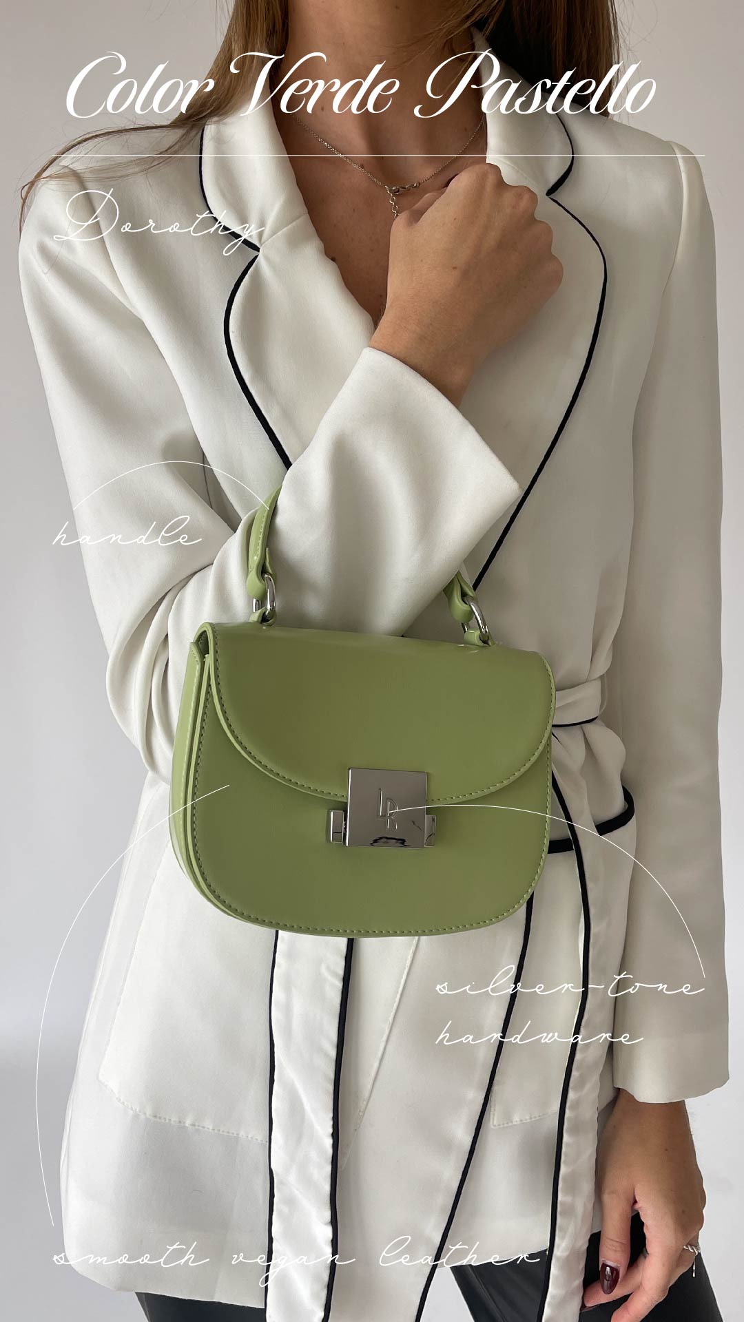 DOROTHY Handbag - PASTEL GREEN