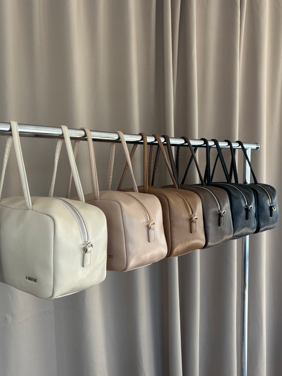 Bolso satchel BLAKE BIG - WARM BEIGE