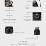 Mochila SUMMER BACKPACK - BLACK GOLD