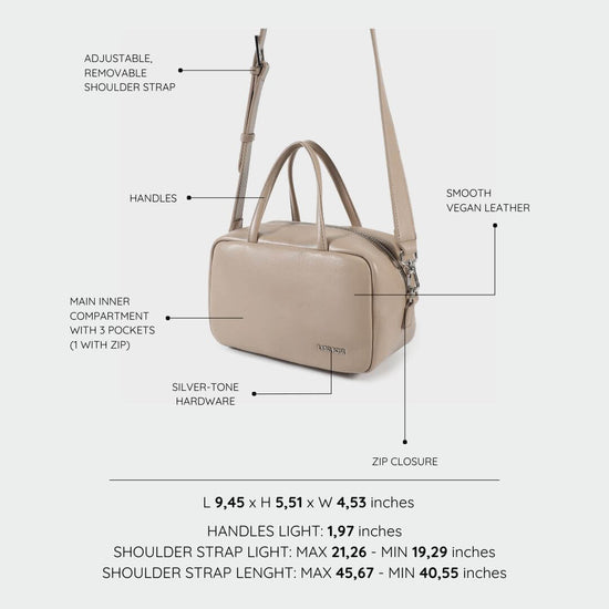Borsa bauletto BLAKE - ICED COFFEE