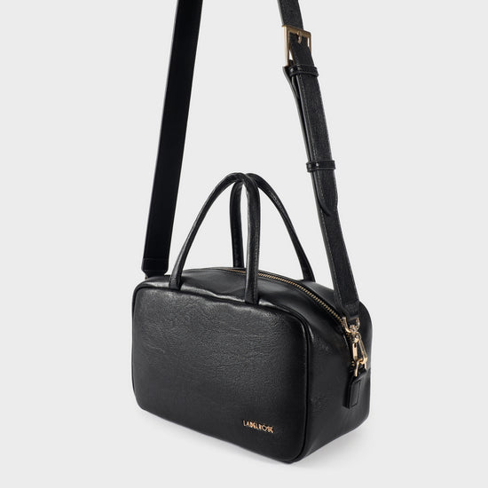 Bolso bombonera BLAKE - BLACK GOLD