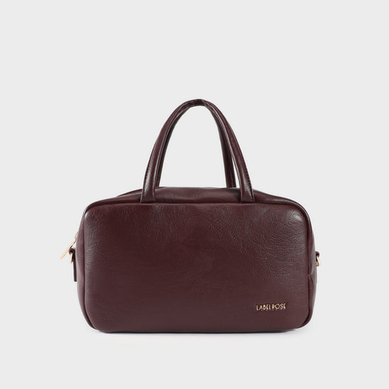Bolso estilo satchel BLAKE - WINE
