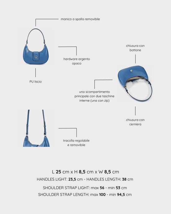 Borsa a spalla BEA - BLUETTE