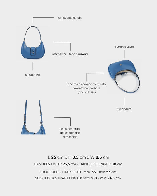 Borsa a spalla BEA - BLUETTE