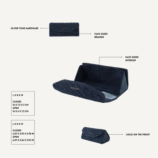 MEGAN SIMILSUEDE MATCHING SET - BLUE