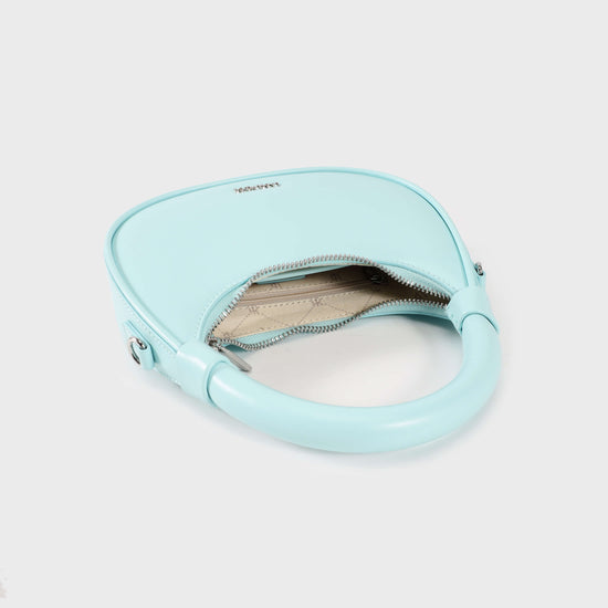 LADY mini hand bag - POWDER BLUE