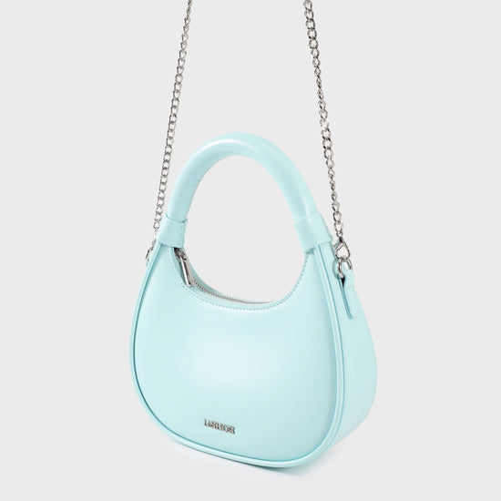 LADY mini hand bag - POWDER BLUE