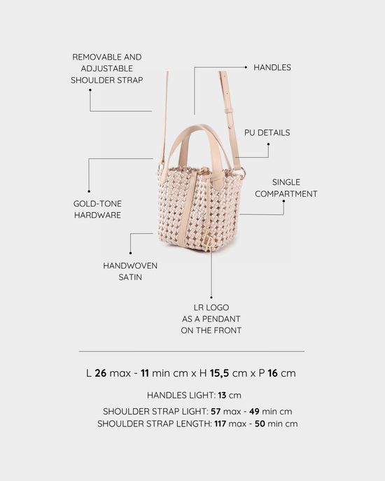 CARMEN Handbag - CHAMPAGNE