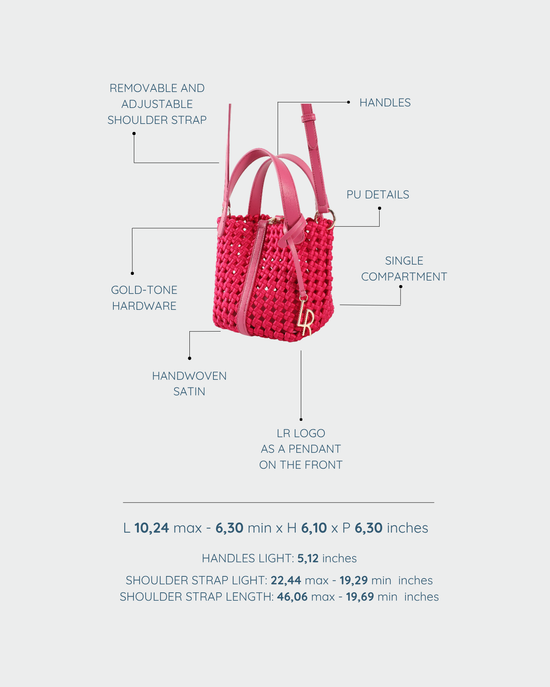 Bolso CARMEN - BARBIE ROSA