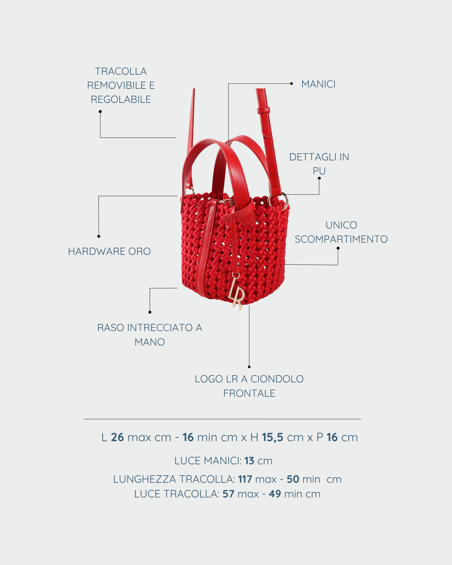 CARMEN Handbag - RED