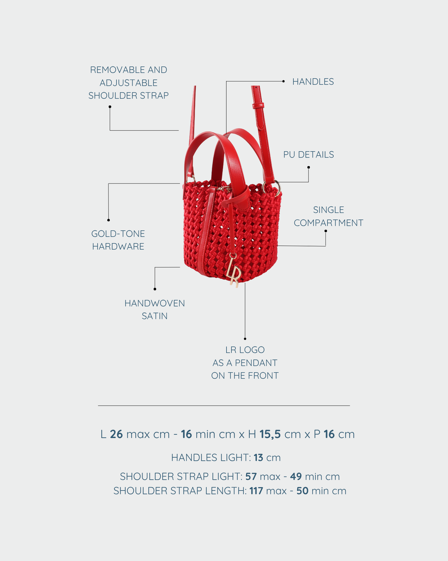 CARMEN Handbag - RED
