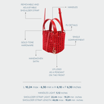 CARMEN Handbag - RED