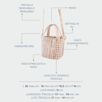 CARMEN Handbag - CHAMPAGNE