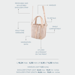CARMEN Handbag - CHAMPAGNE