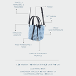 CARMEN Handbag - BABY BLUE