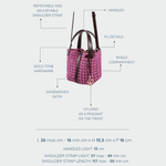 CARMEN Handbag - ORCHID