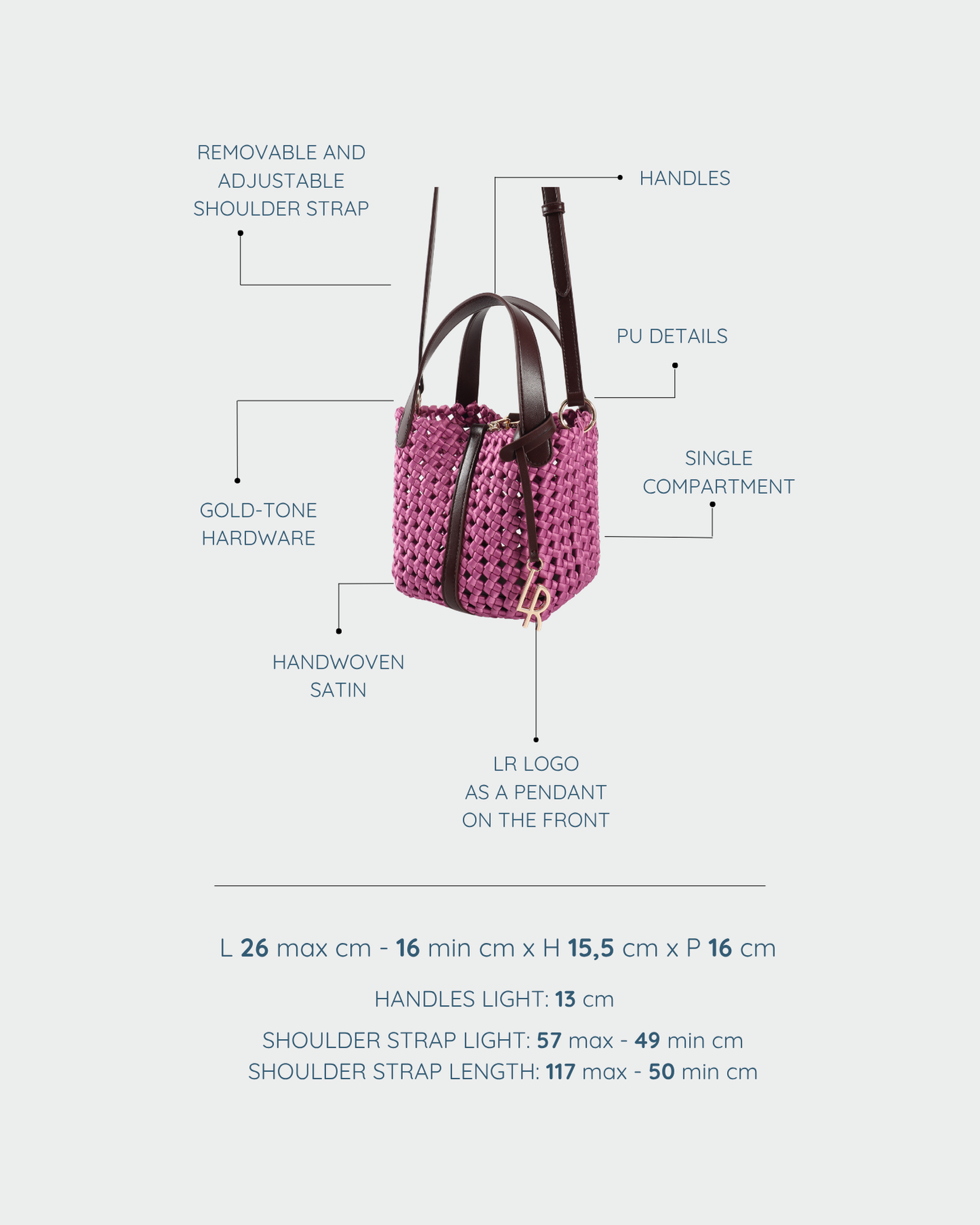 CARMEN Handbag - ORCHID