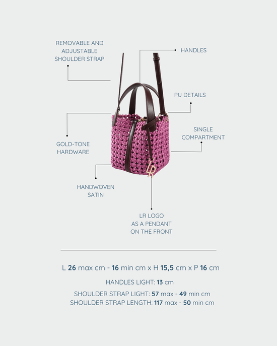 CARMEN Handbag - ORCHID