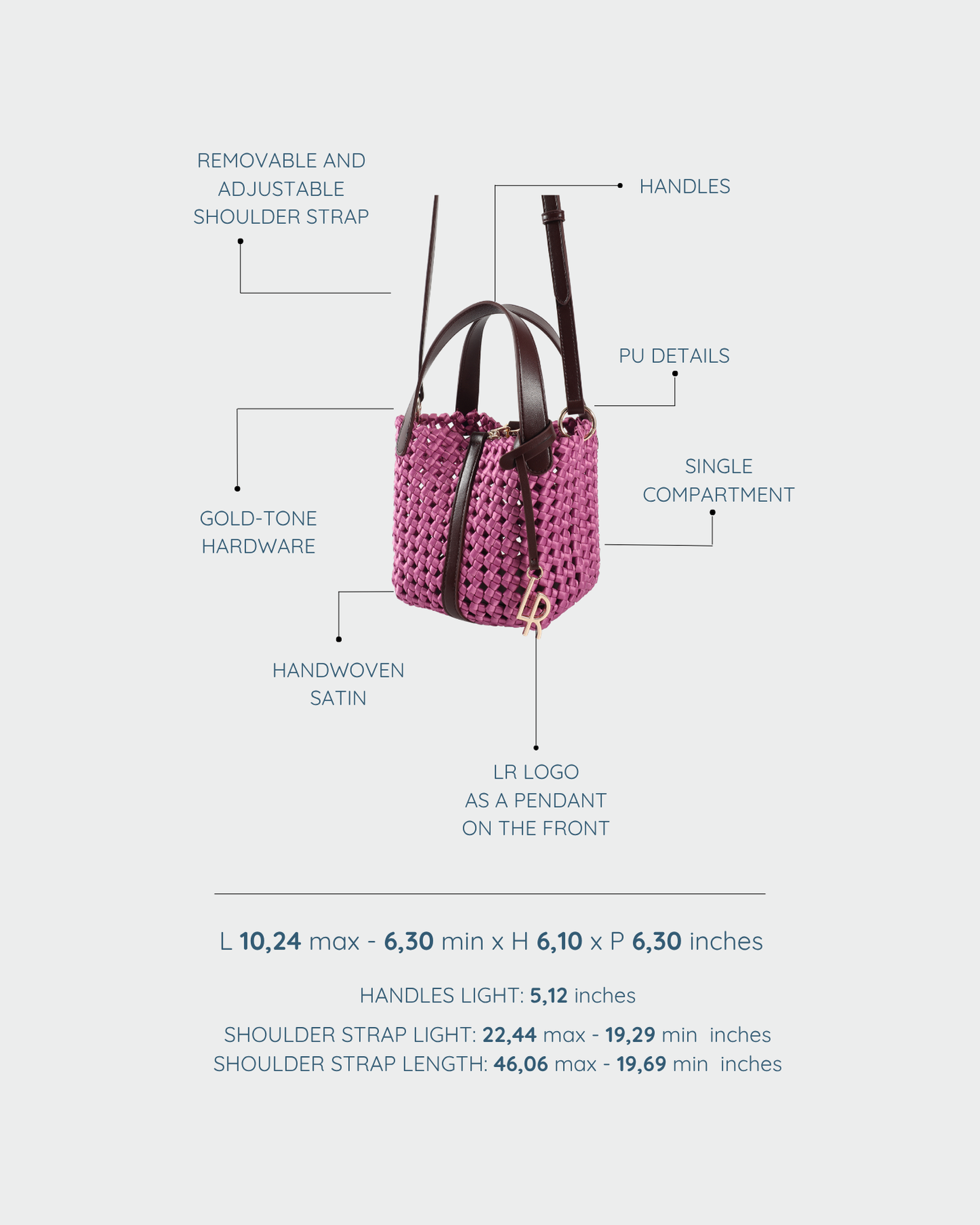 CARMEN Handbag - ORCHID